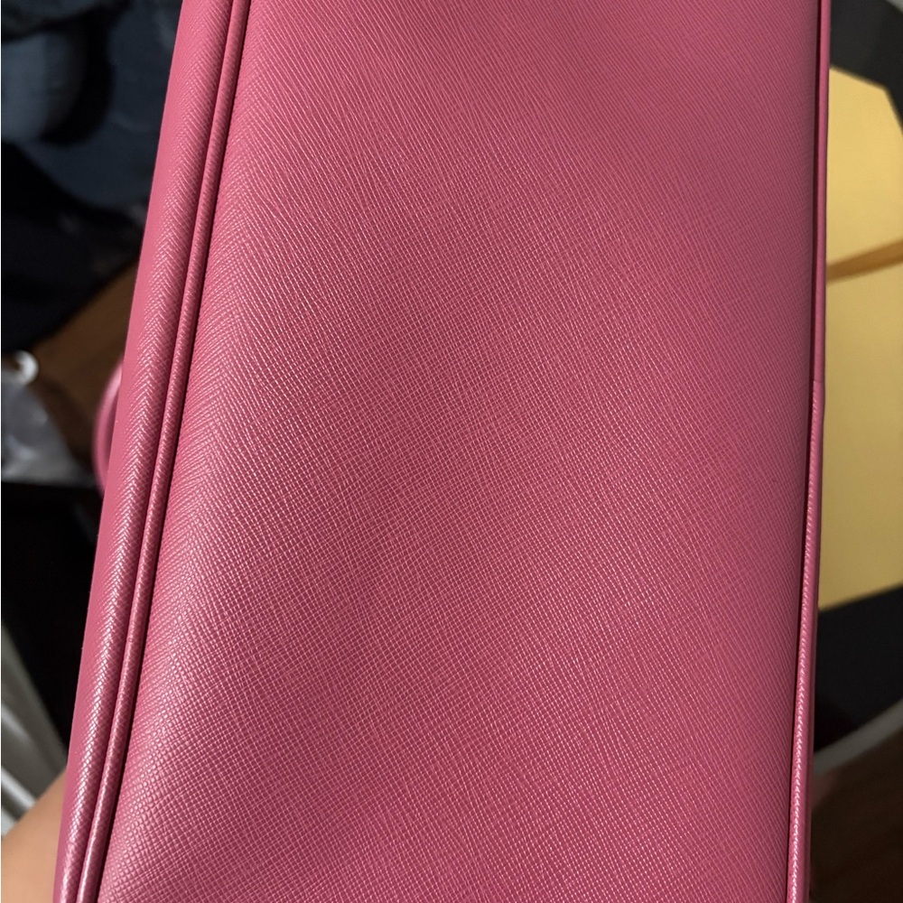 Prada Fuchsia Leather Satchel - Picture 10 of 13